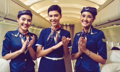 british airways air hostess salary