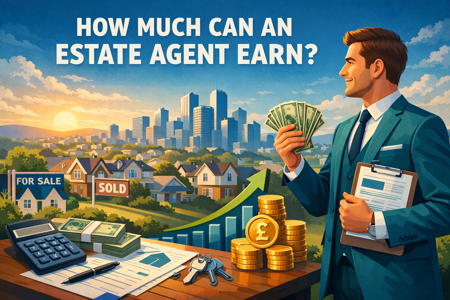How Much Can an Estate Agent Earn in the UK in 2026