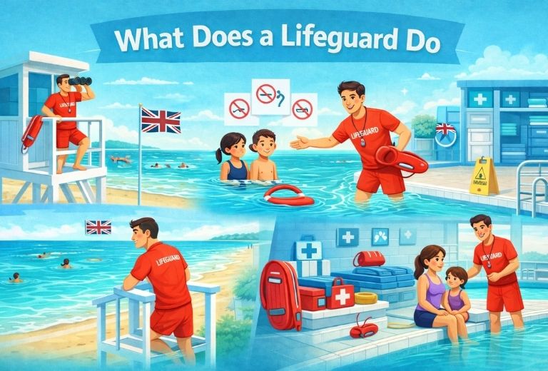 how does a lifeguards do
