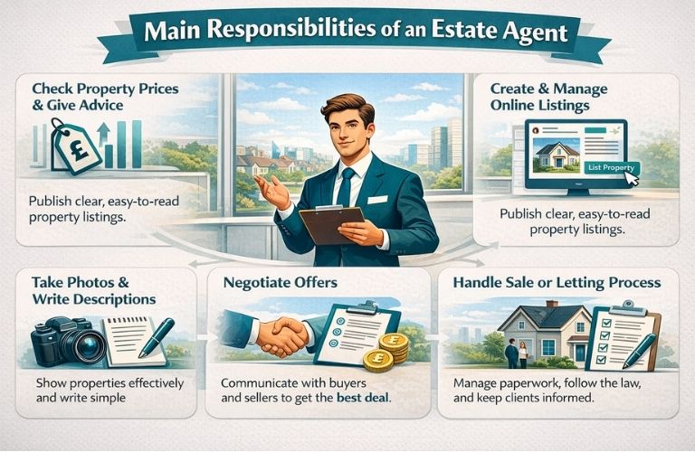 Responsibilities of an estate agent