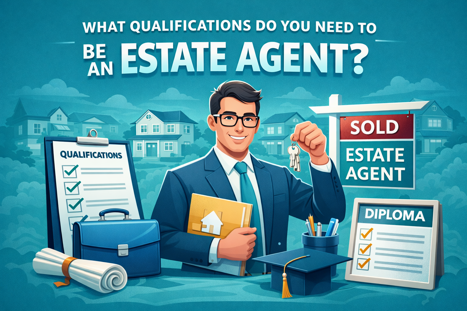 What qualifications do you need to be an estate agent