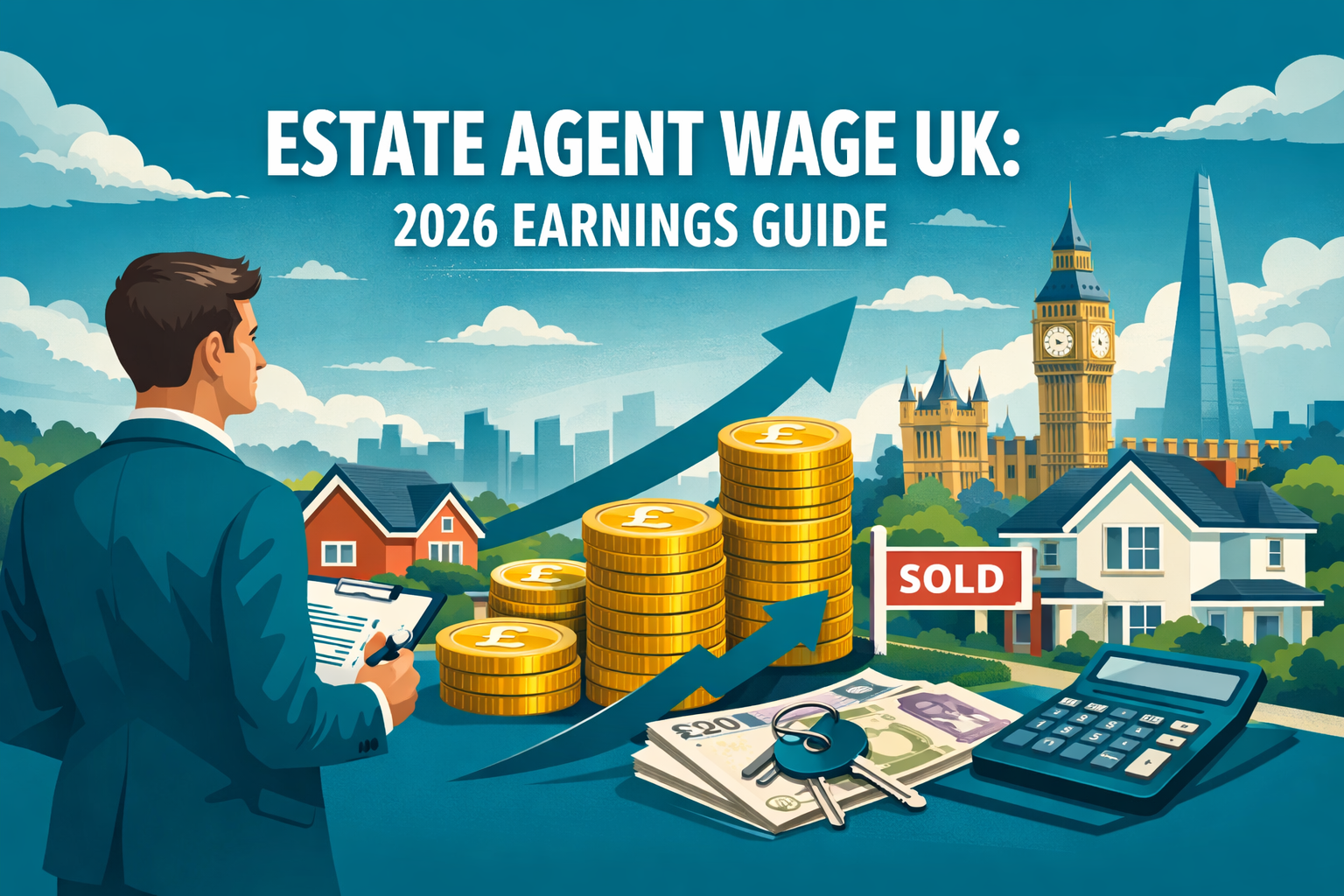 Estate Agent Wage UK 2026 Earnings Guide