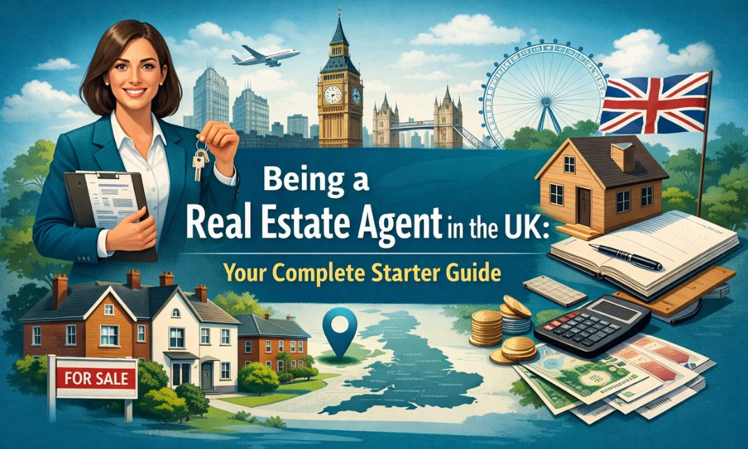 being a real estate agent