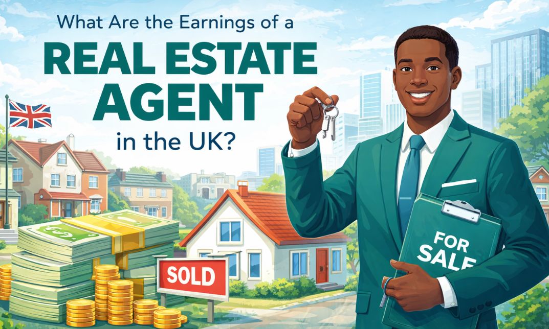 earnings of a real estate agent