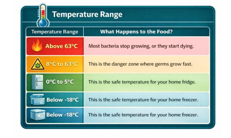 food danger zone temperatures