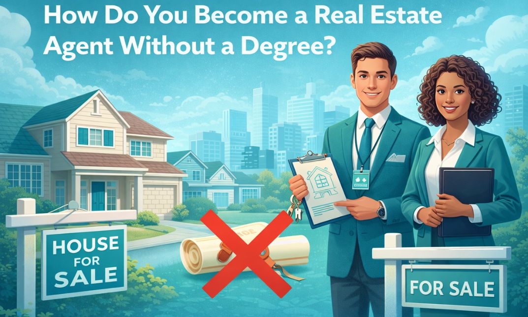 how do you become a real estate agent
