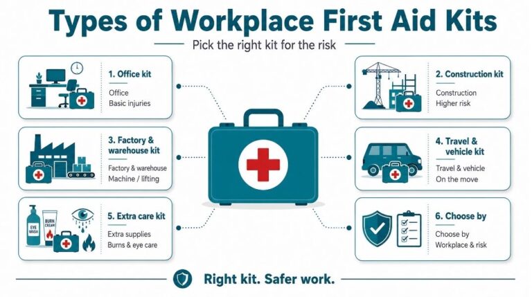 Types of Workplace First Aid kits