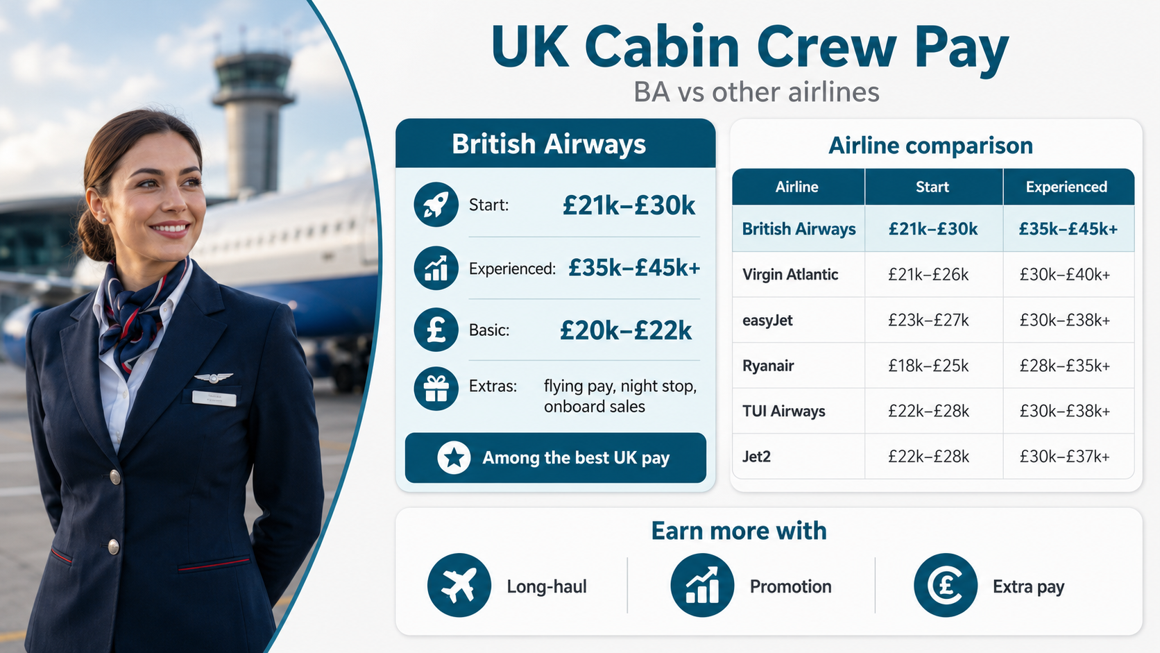 How Does British Airways Pilot Salary Compare With Other UK Airlines