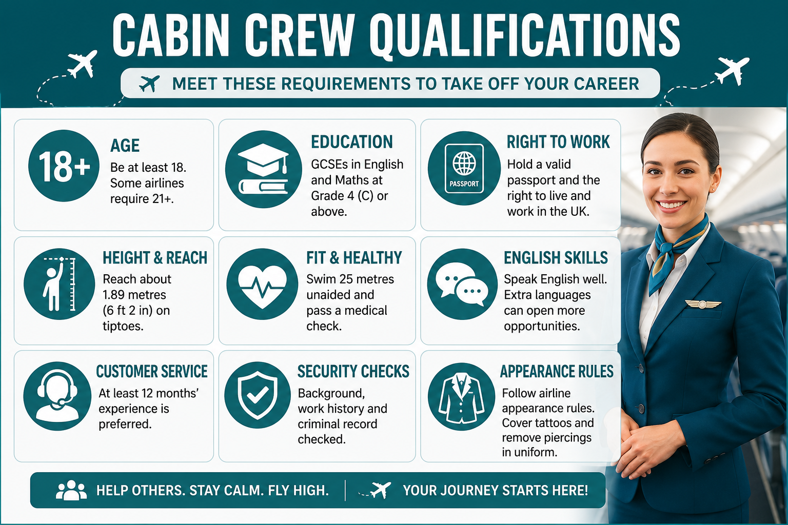What Qualifications Do You Need to Become Cabin Crew
