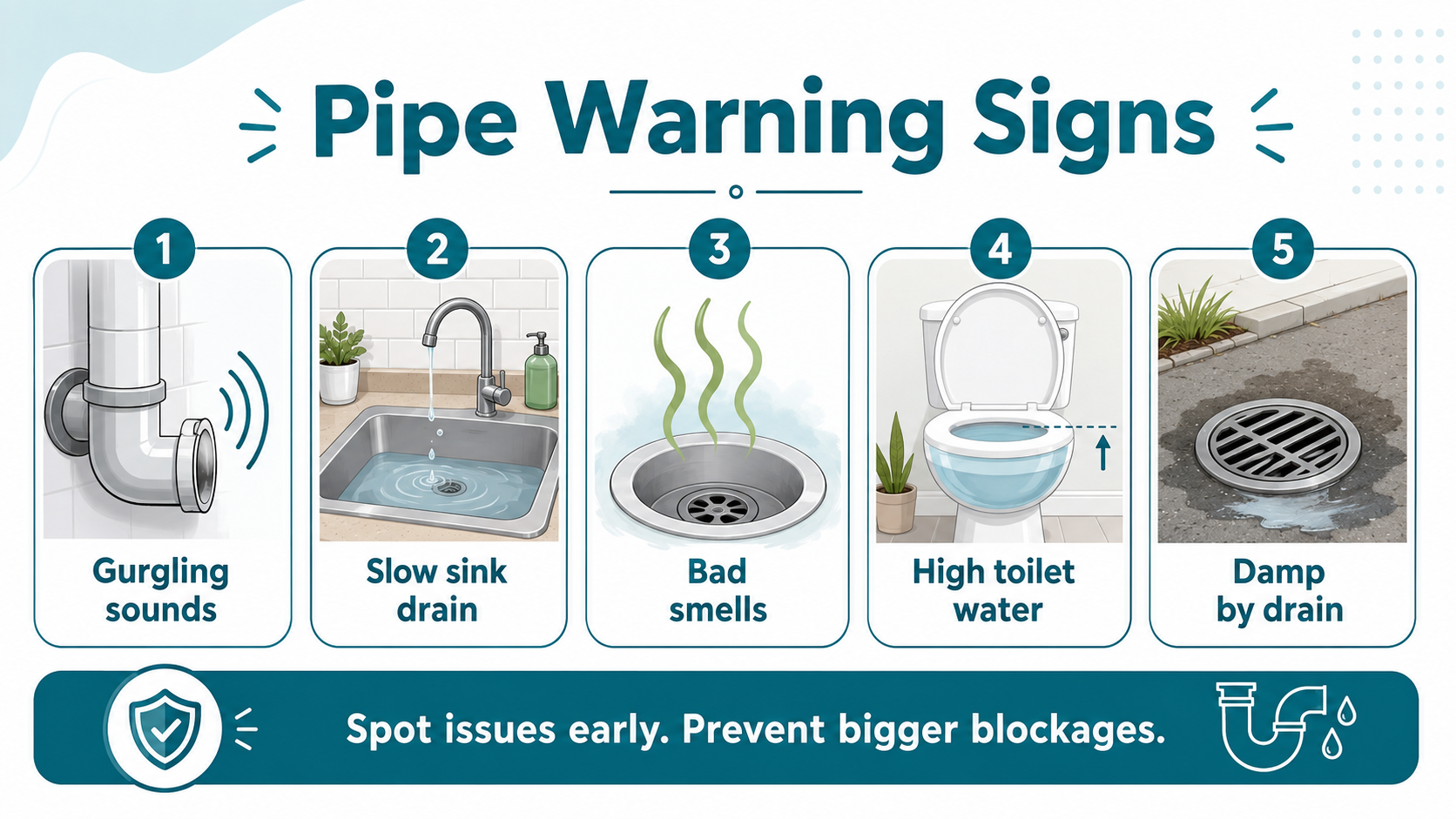 What Signs Show a Pipe is Getting Full