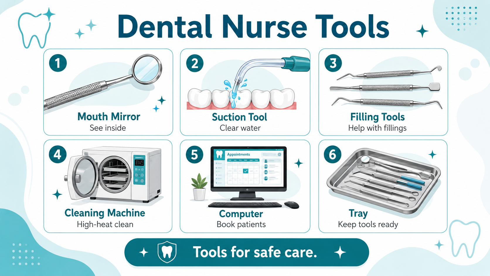 What Tools Does A Dental Nurse Use
