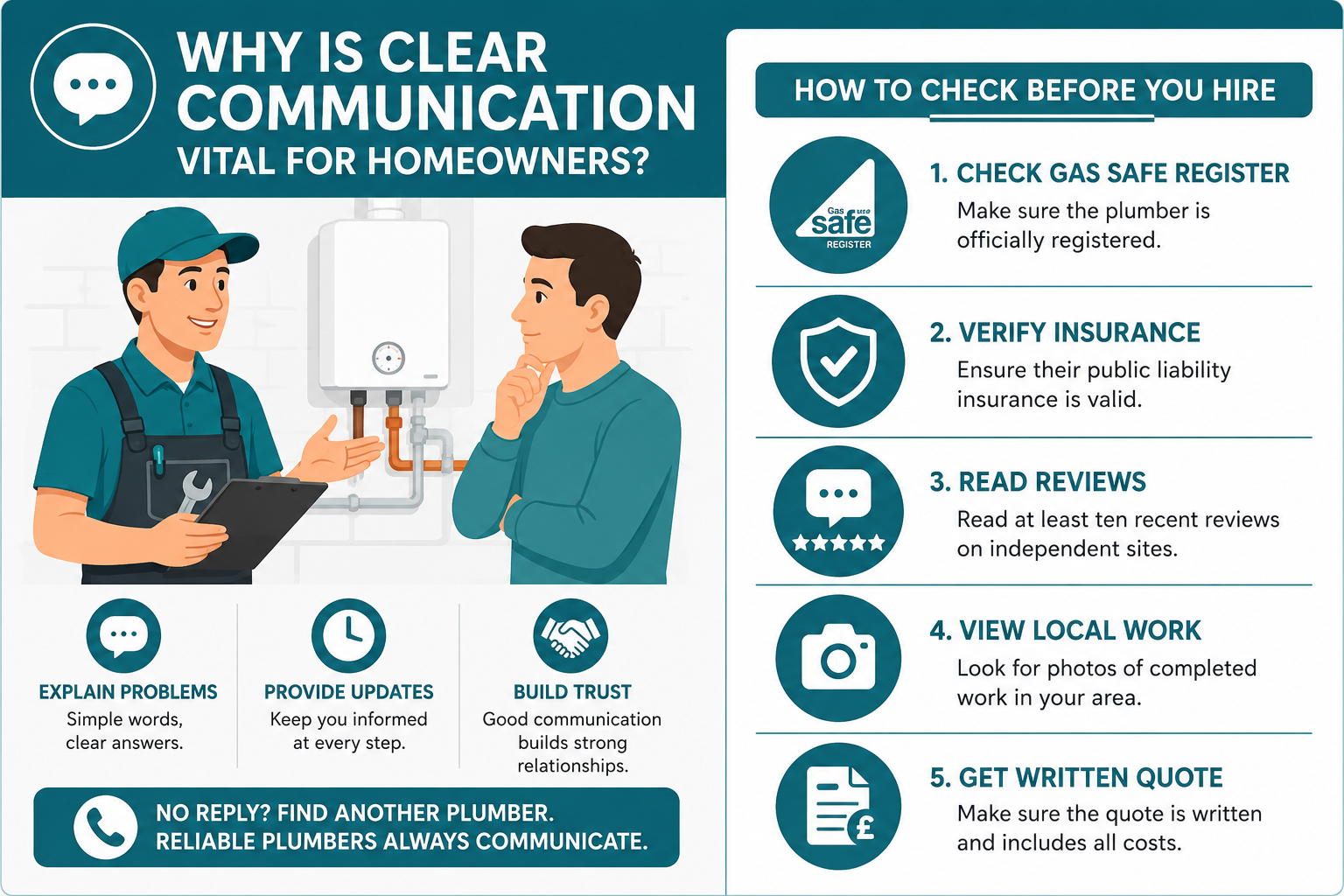 Why is clear communication vital for homeowners