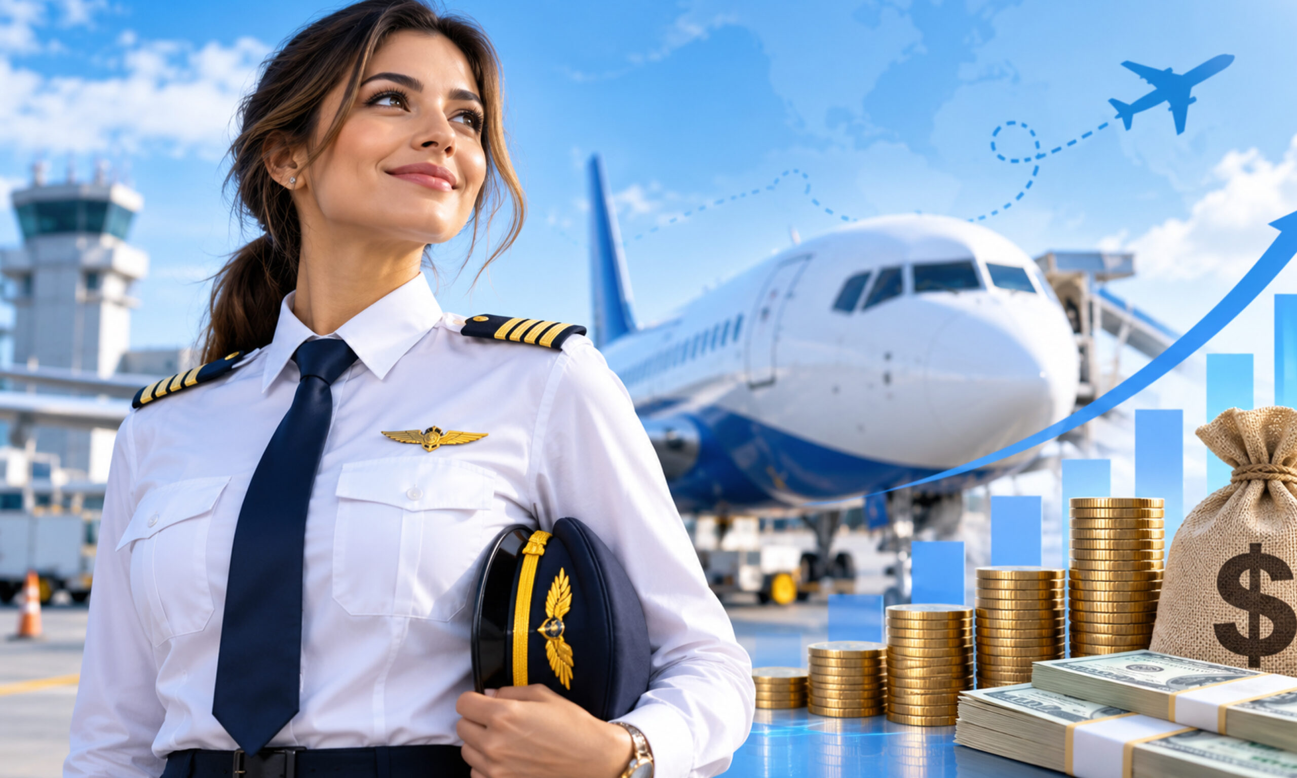 How Much Do Pilots Make a Year at Major Airlines?