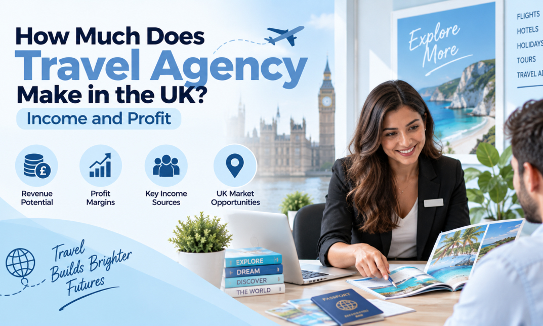 how much does travel agency make