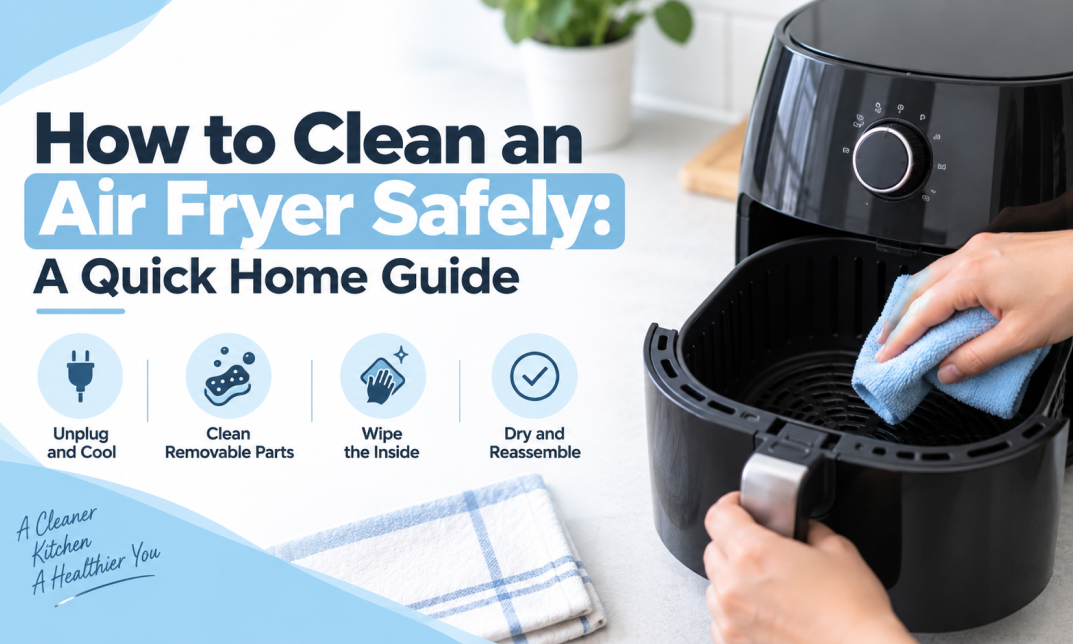 how to clean an air fryer