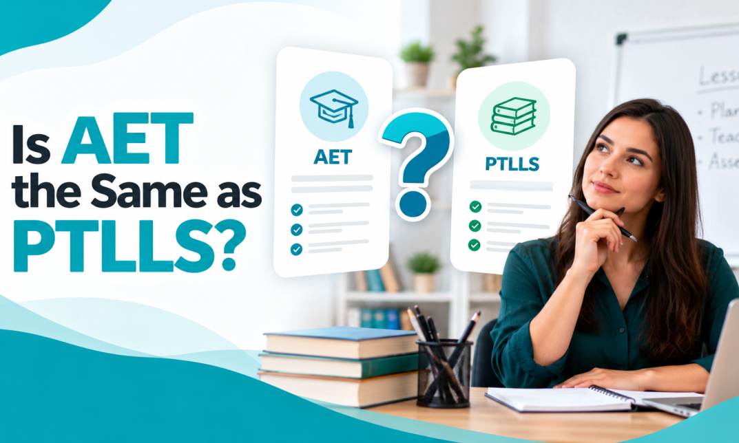 Is AET the Same as PTLLS