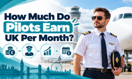 how much do pilots earn uk per month